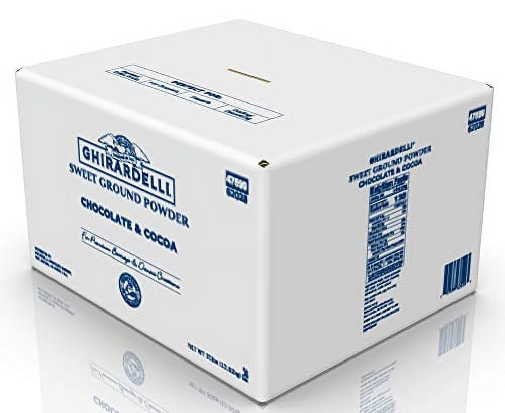 Ghirardelli Sweet Ground Chocolate & Cocoa Powder, 30 Pound
