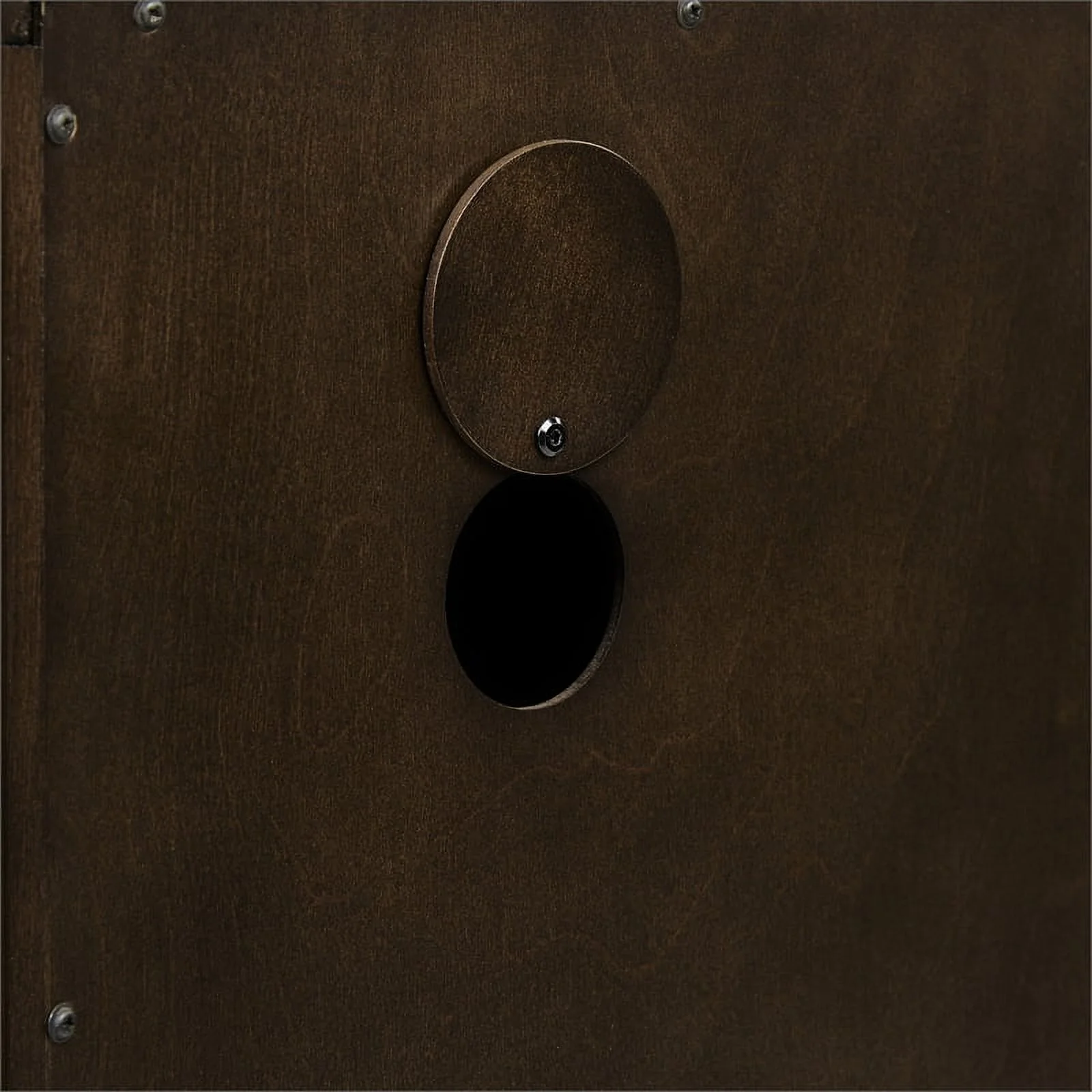 Crosley Furniture Blair Mid-Century Wood/Steel Sideboard in Dark Brown/Gold