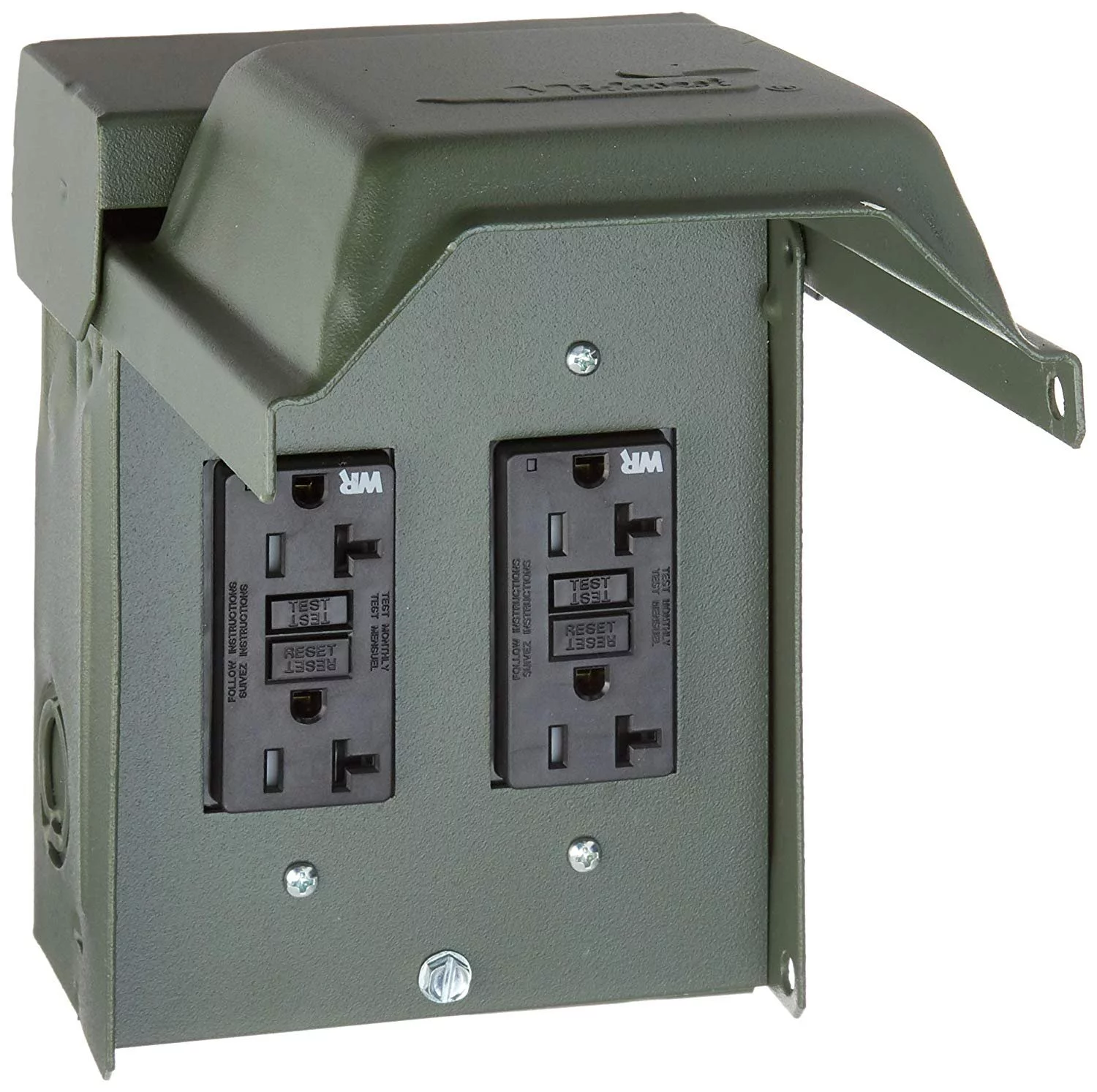 GE ENERGY INDUSTRIAL SOLUTIONS U012010GRP 2GFI Backyard Power Outlet