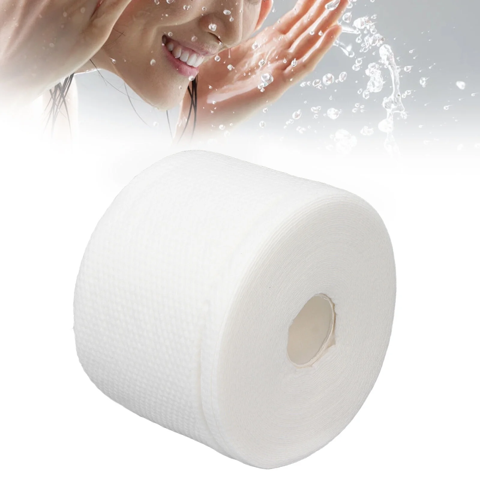 Facial Clean Disposable Face Towel Cotton Wet Dry Use Makeup Removing Wipes