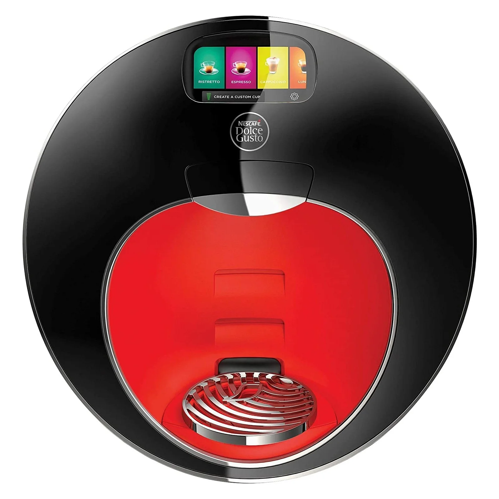 Majesto Automatic Coffee Machine Black/Red 12359135