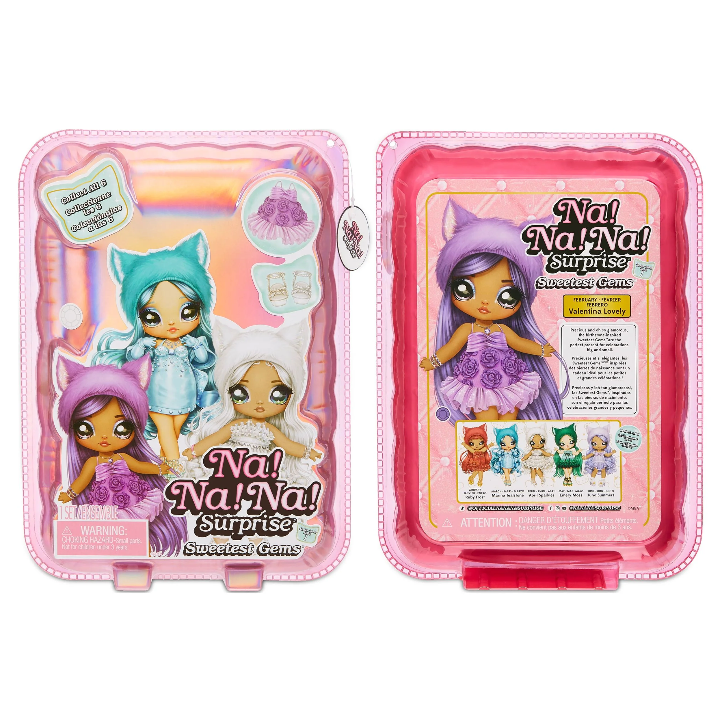 Na Na Na Surprise Sweetest Gems April Sparkles 7.5