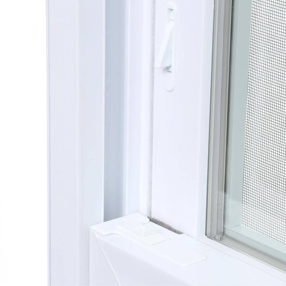 American Craftsman 33.75 in. x 48.75 in. 70 Series Double Hung White Vinyl Window with Nailing Flange 28310730