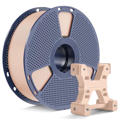 PETG Filament 1.75mm 2025 Upgrade Spool Compatible with Bambulab Refill Filament, 2kg(4.4lbs) SUNLU PETG 3D Printer Filament, 1.75mm Dimensional Accuracy +/- 0.02mm, Black+Black Bundle