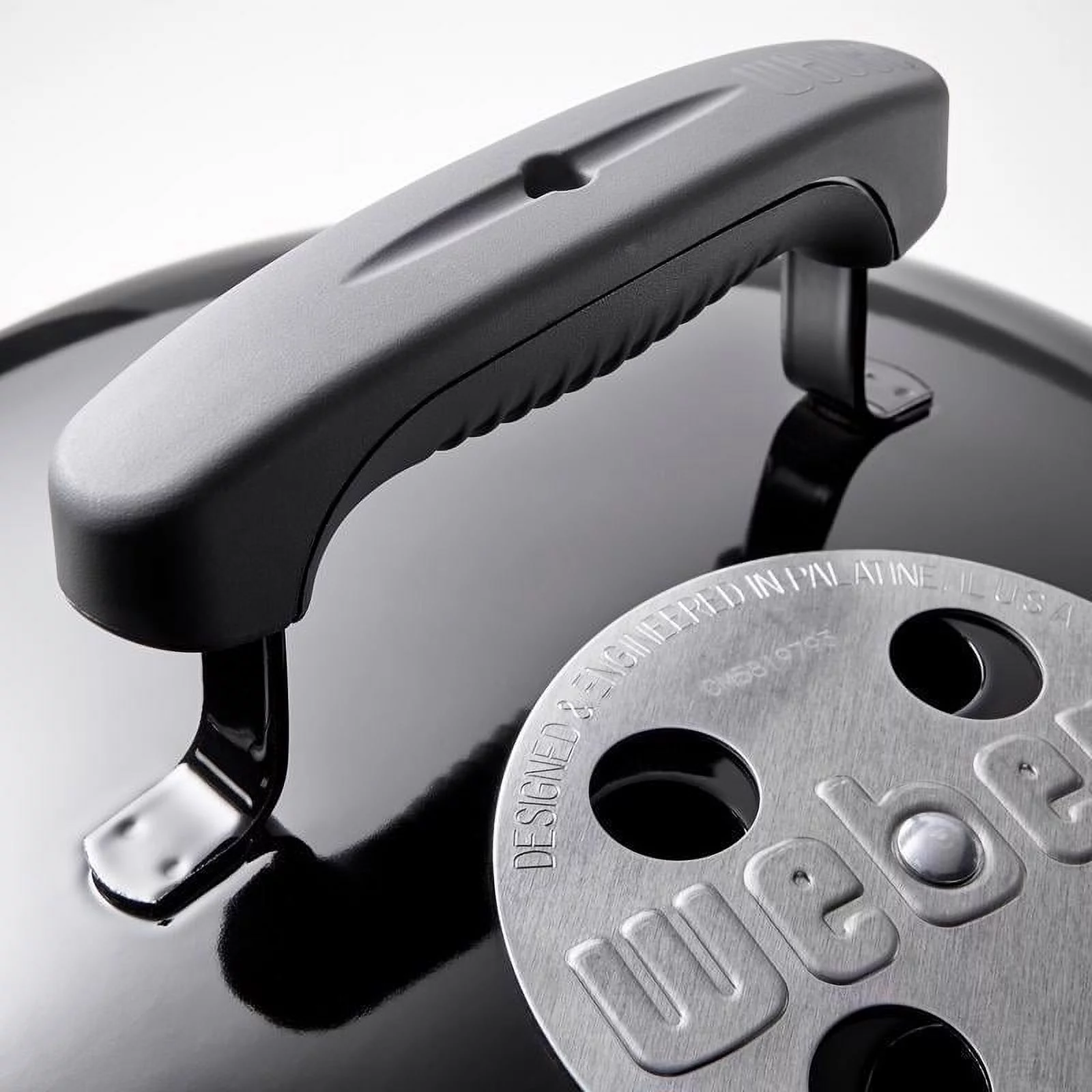 Weber-Stephen Products 110397 14 in. Premium Charcoal Grill, Slate Blue - Case Pack of 4