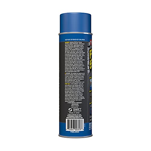 Flex Seal, 14 oz, Blue, Stop Leaks Instantly, Waterproof Rubber Spray On Sealant Coating, Perfect for Gutters, Wood, RV, Campers, Roof Repair, Skylights, Windows, and More