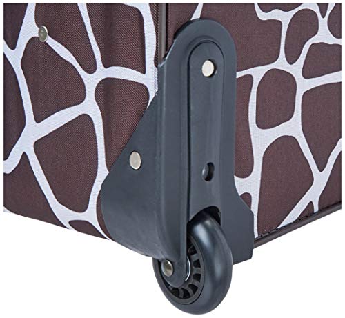 Rockland Fashion Softside Upright Luggage Set, Beach