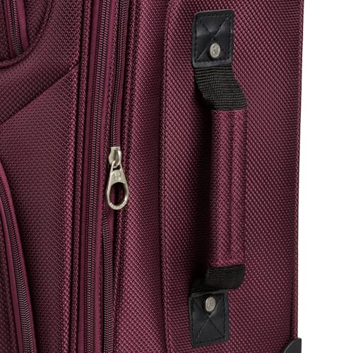 SwissGear Sion Softside Expandable Roller Luggage, Teal, 3 Piece Set (21/25/29)