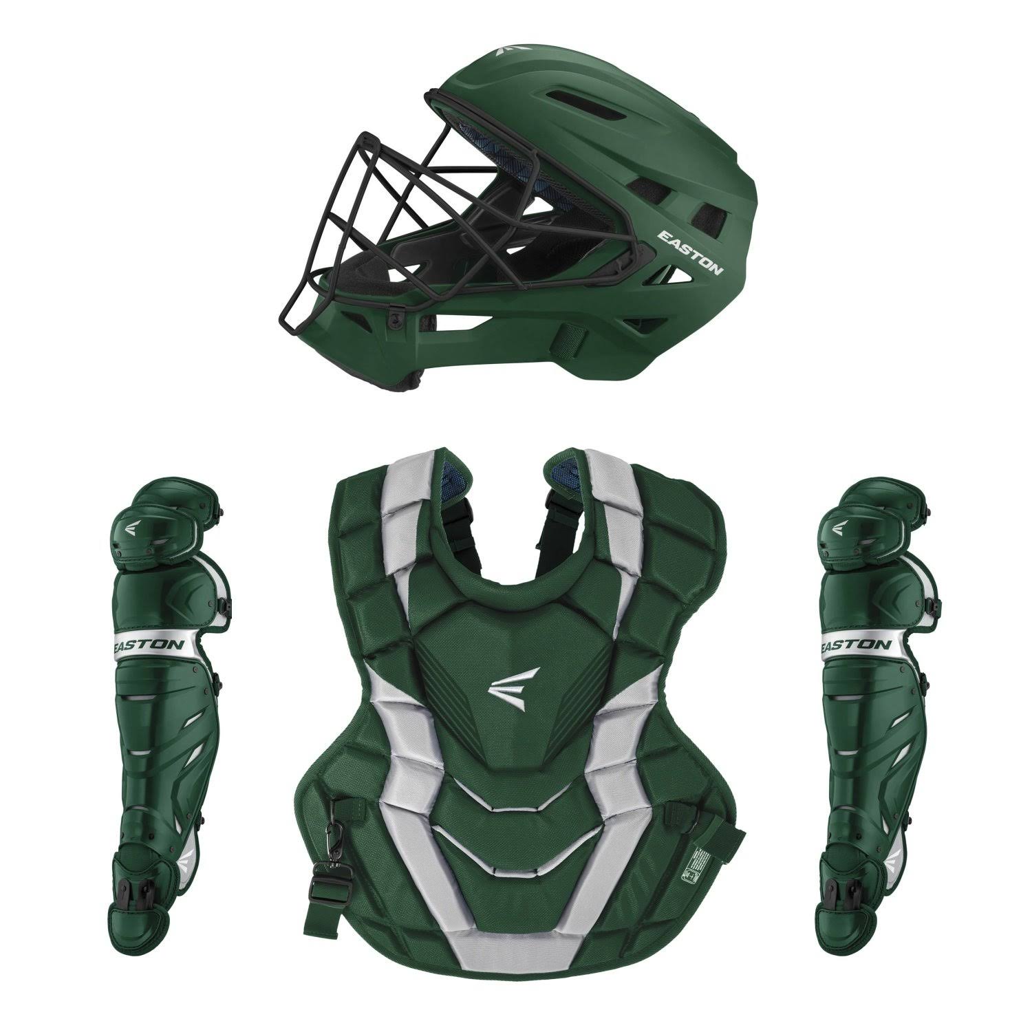 Easton Youth Elite x Catcher&s Set Green/Silver