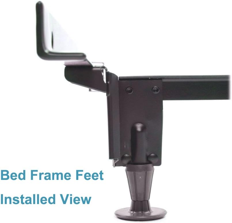 Heavy Duty Bed Frame Feet. Replace Wheels on Bed Frame with These Sturdy Bed Frame Feet Replacement. Set of 4 Bed Frame Glide Legs