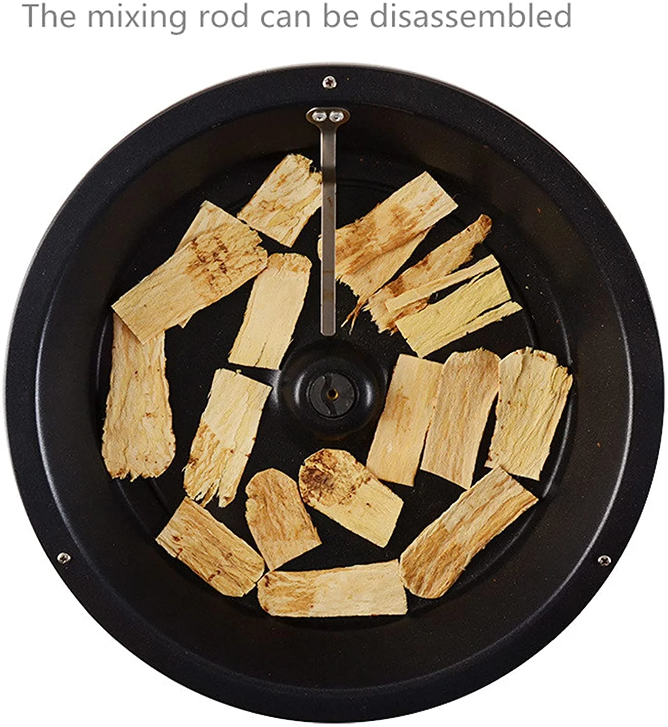 Electric Coffee Roaster Machine Baker Peanut Nuts Home Coffee Roasting Machine Timing Function(Black)