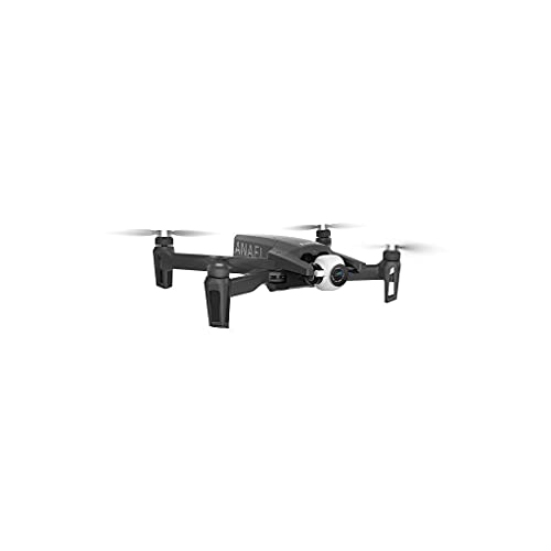 Parrot PF728000 ANAFI Drone, Foldable Quadcopter Drone with 4K HDR Camera, Compact, Silent & Autonomous, Realize your shots with a 180° vertical swivel camera, Dark Grey