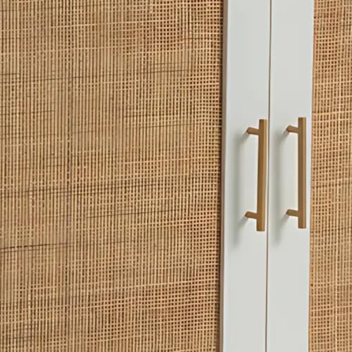 NIGHT & DAY Furniture Murphy Cube Cabinet Bed (White, Queen)