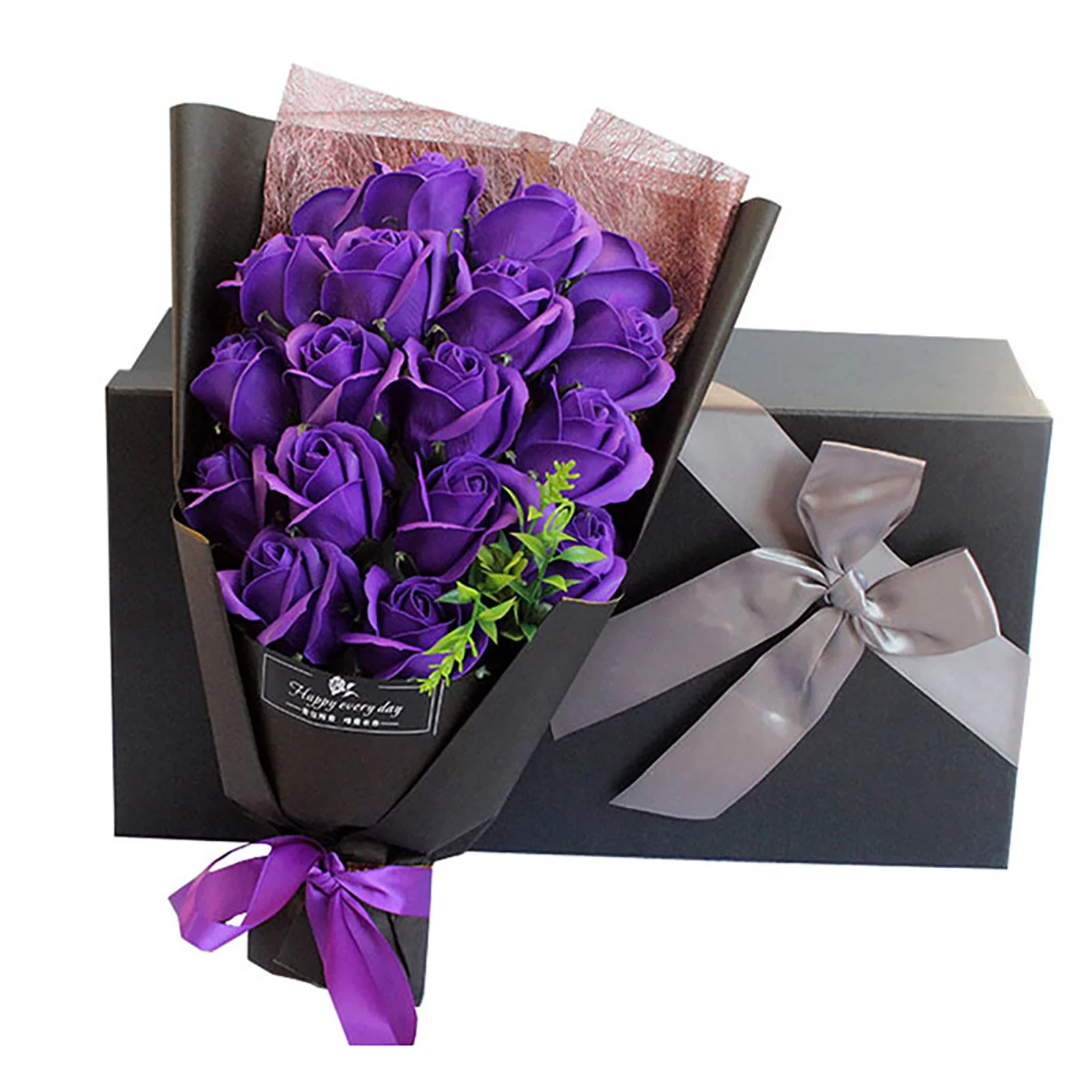 2023 Holiday Gifts Clearance Valentine'S Day Creative Gift 18 Soap Rose Bundle Gift Box Cross Border Mother'S Day Birthday Gift Soap Bouquet Best Gifts