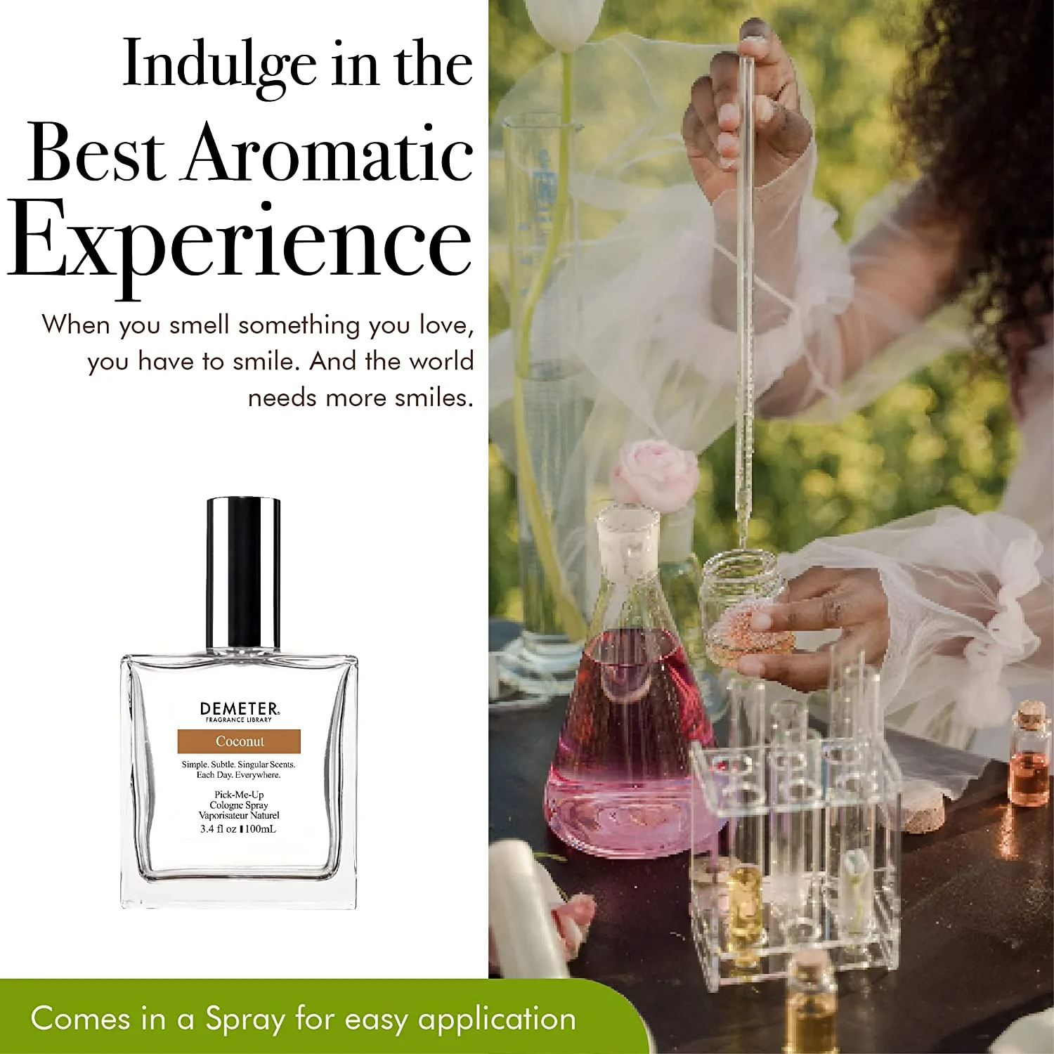 Demeter Coconut Cologne Spray - 3.4 oz