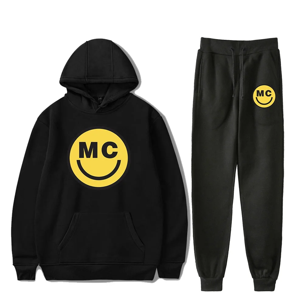 Miley Cyrus merch  graphic hoodies suits  drawstring pocket  hoodies sweatshirt men/women Strap sports pants