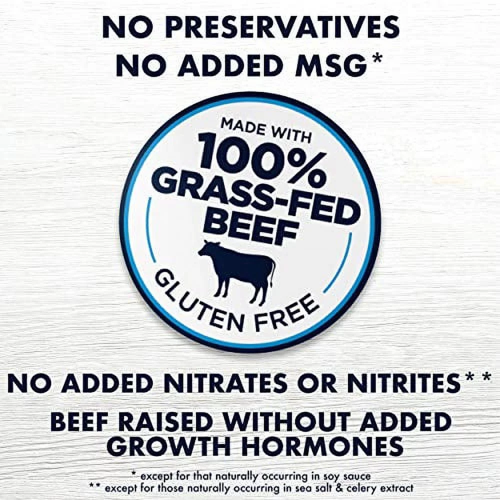 Lorissa?s Kitchen&nbsp;Snack Packs,&nbsp;Grass-Fed Beef Sticks, Original, 0.6 oz., Pack of 20 - Keto Friendly, 4g of Protein, No Added Nitrites or Nitrates, Gluten Free Snacks