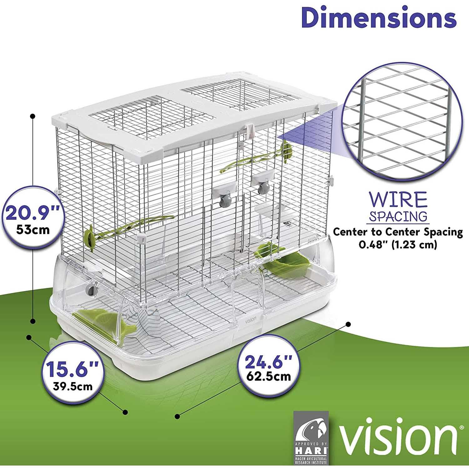 Vision Bird Cage - Pet Supplies online store