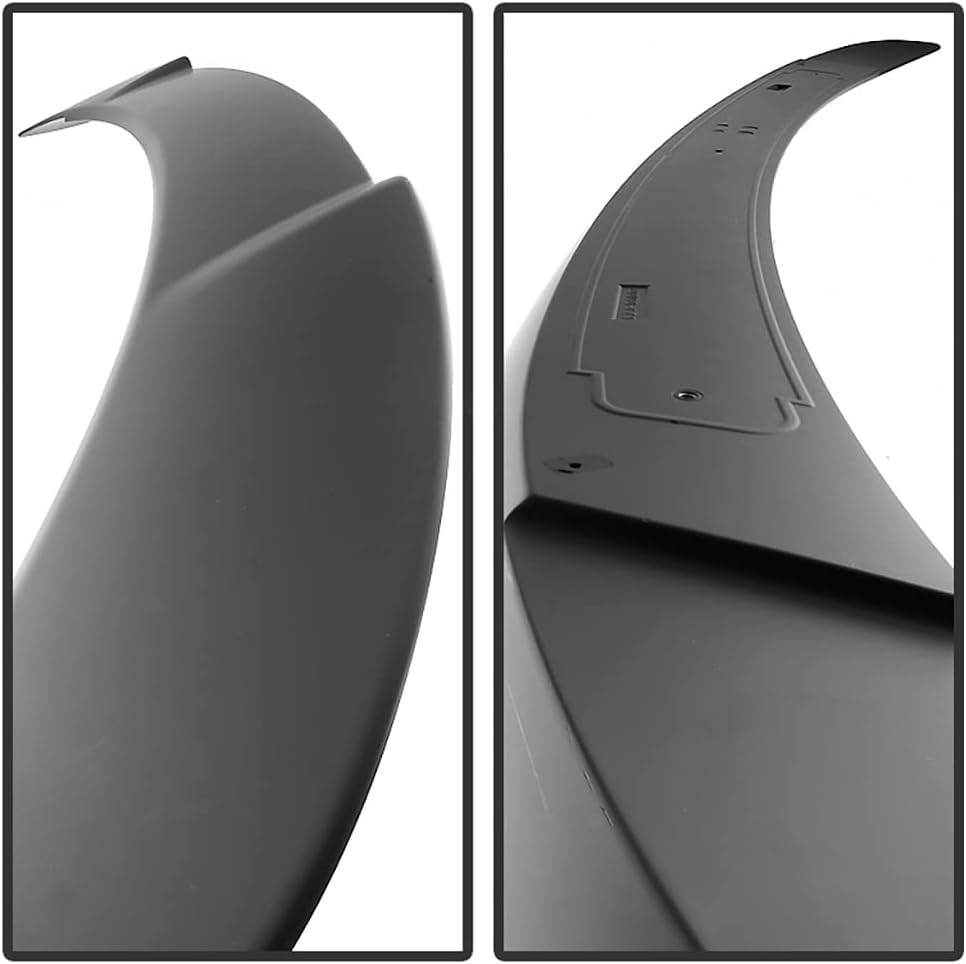 VIPMOTOZ Hellcat Style Paintable Rear Trunk Lip Spoiler Wing Compatible With 2011-2018 Compatible with Dodge Charger