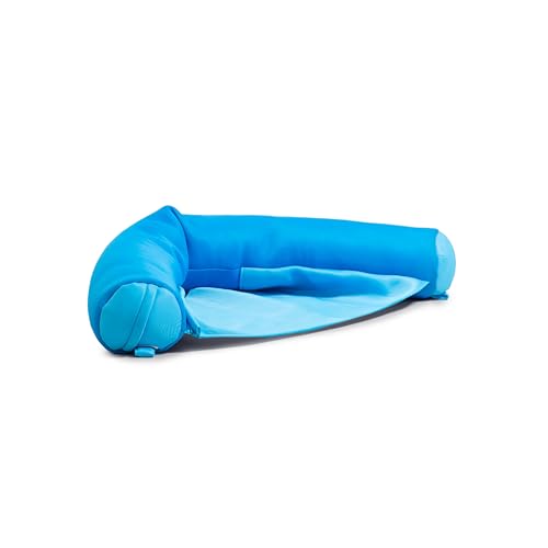 Big Joe Noodle Sling, No Inflation Needed, Pool Float with Armrests, Quick Draining Fabric, Cup Holder