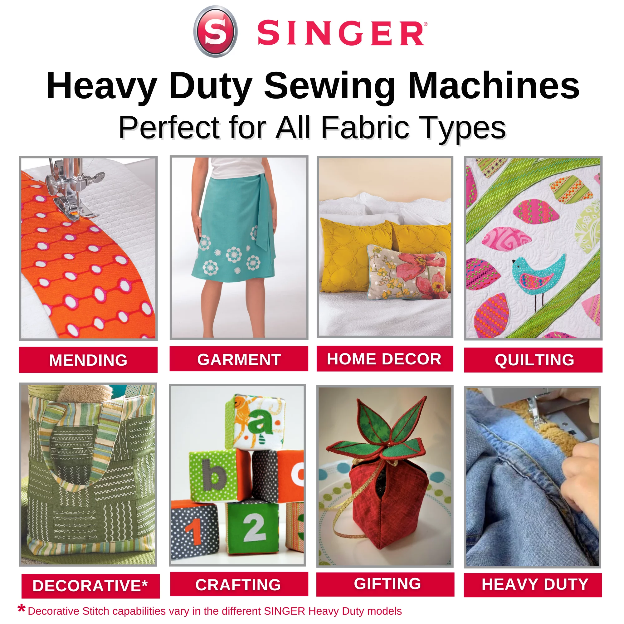 SINGER® Heavy Duty Value Bundle - 44S Sewing Machine with Presser Foot Kit
