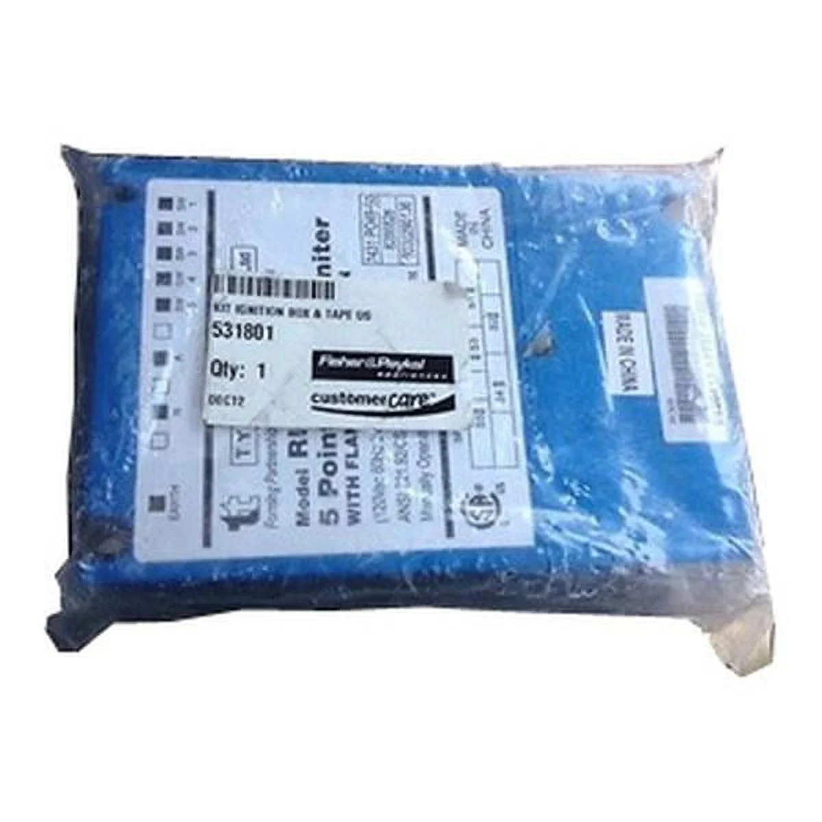 FISHER AND PAYKEL 531801 KIT IGNITION BOX & TAPE US - GENUINE OEM PART
