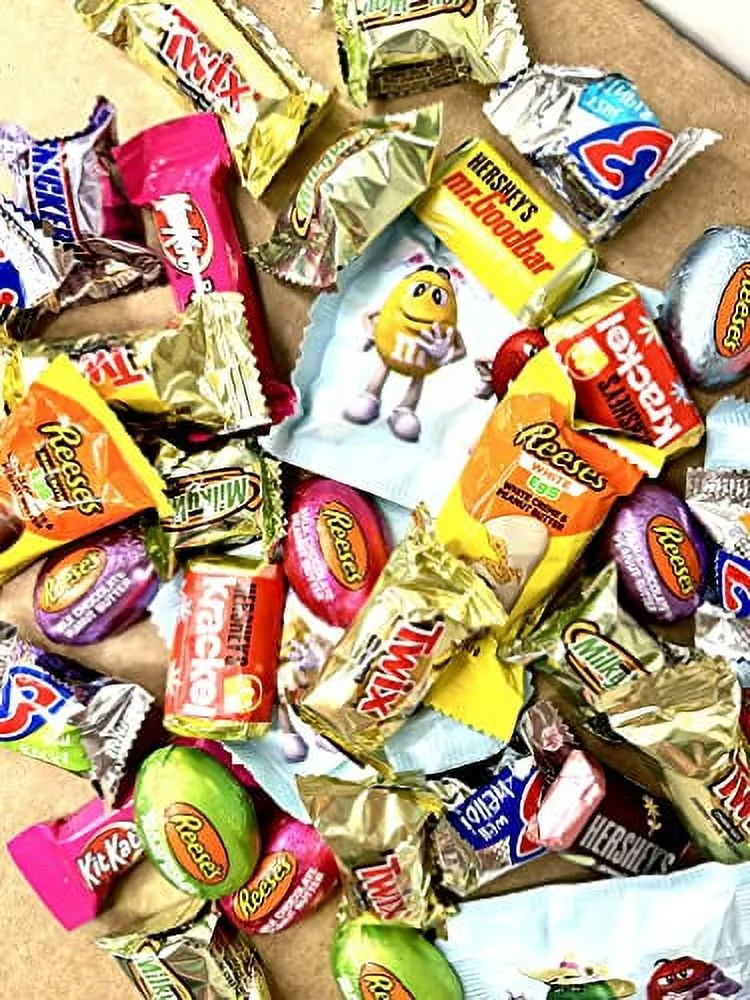 Pre Filled Chocolate Candy Plastic Easter Eggs With Egg Token (200)