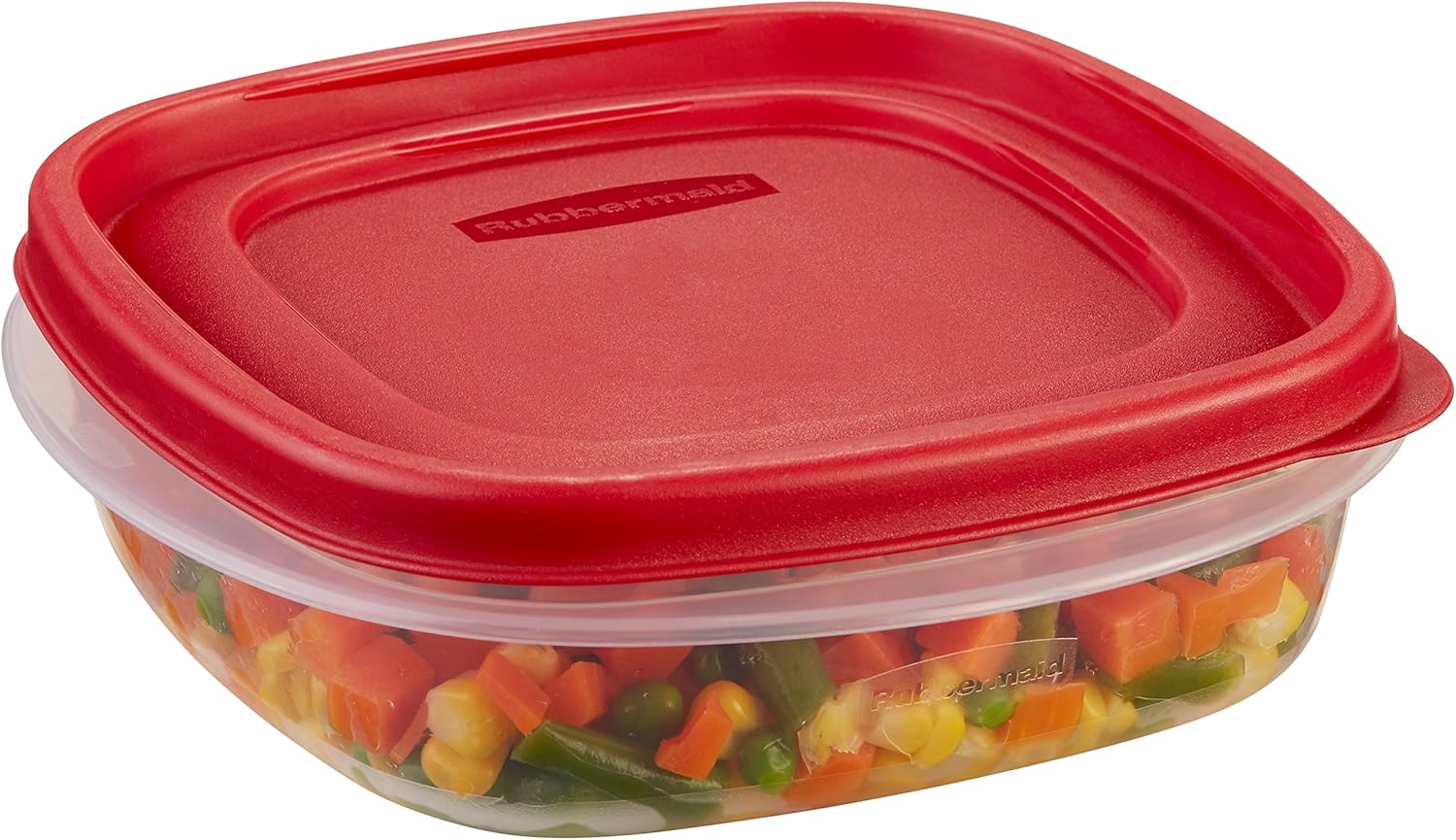 Rubbermaid Easy Find Lids Food Storage Container, 3 Cup, Racer Red