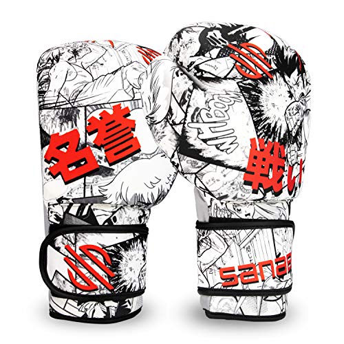 Sanabul Sticker Bomb Adult Boxing Gloves Kickboxing MMA training Punching Heavy Bag