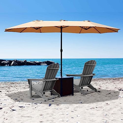 Folding Adirondack Chairs Set of 2, Plastic Adirondack Chairs Wood Texture, Fire Pit Chairs for Outside, Weather Resistant Composite Adirondack Chair with Cup Holder