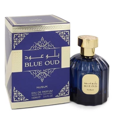 Nusuk Blue Oud by Nusuk Eau De Parfum Spray (Unisex) 3.4 oz for Women - FPM550323