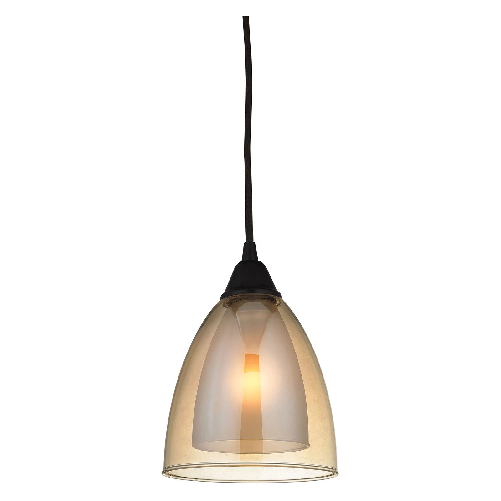 Elk Home 6-Inch Wide Layers Pendant, Contemporary, Satin Nickel