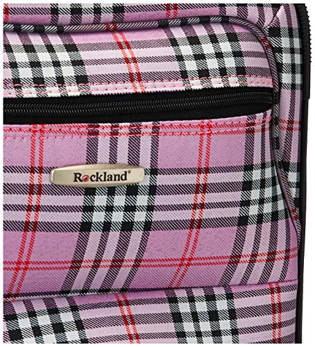 Rockland Fashion Softside Upright Luggage Set, Beach
