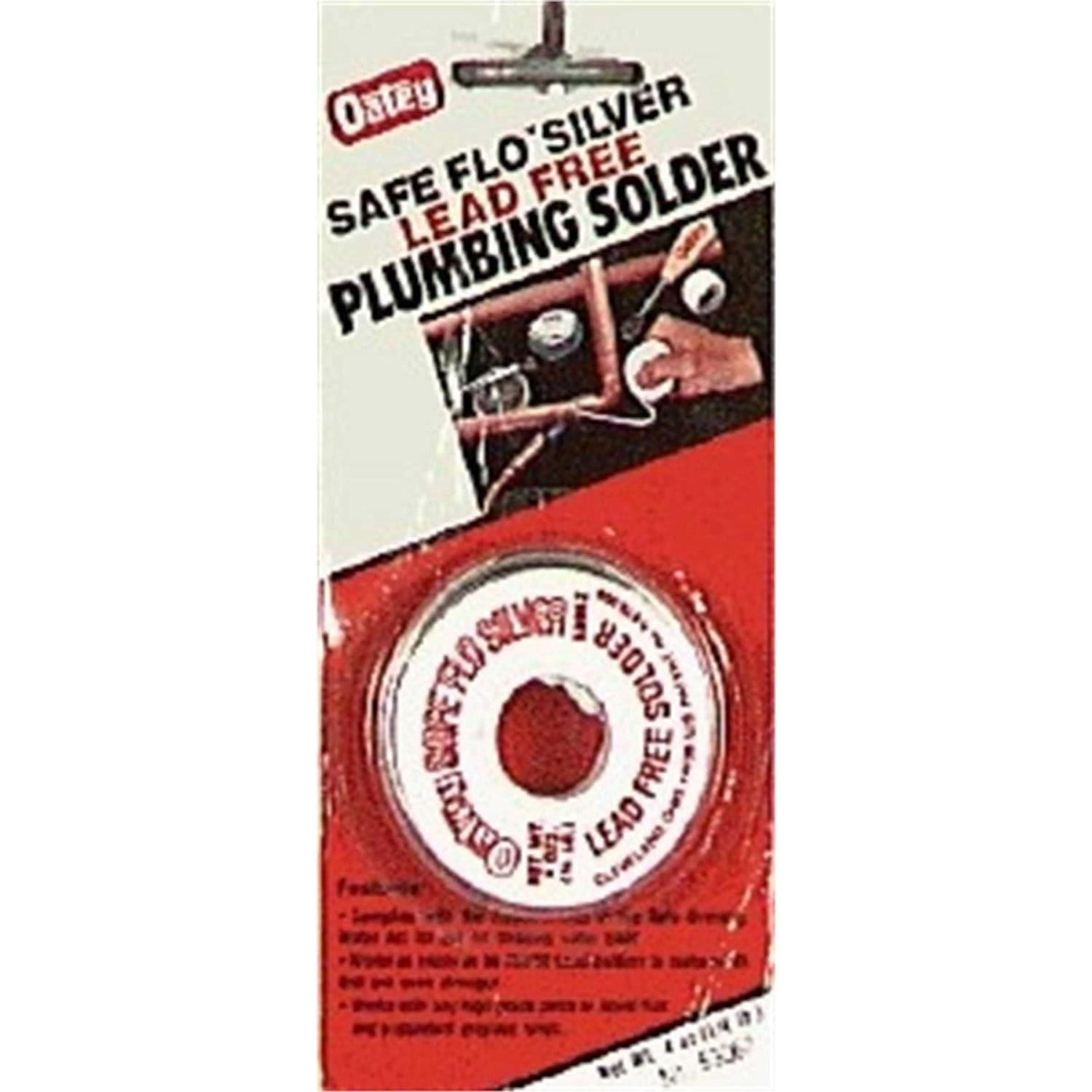 Oatey 29025 1 lb Safe-Flo Silver Wire Solder
