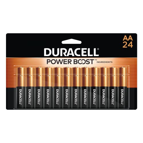Duracell Coppertop AA + AAA Batteries, 56 Count (Pack of 1). Re-closable pack for easy access and organized storage.1 pack contains 28 Double A Batteries and 28 Triple A Batteries.