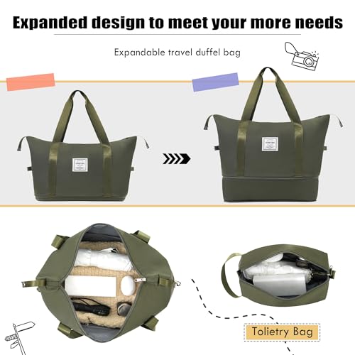 Merax Suitcase Set Softside 3-Piece Expandable Luggage with TSA Lock Spinner Wheels Lightweight Upright Luggage with Travel Bag(22/26/30 IN, Deep Blue)