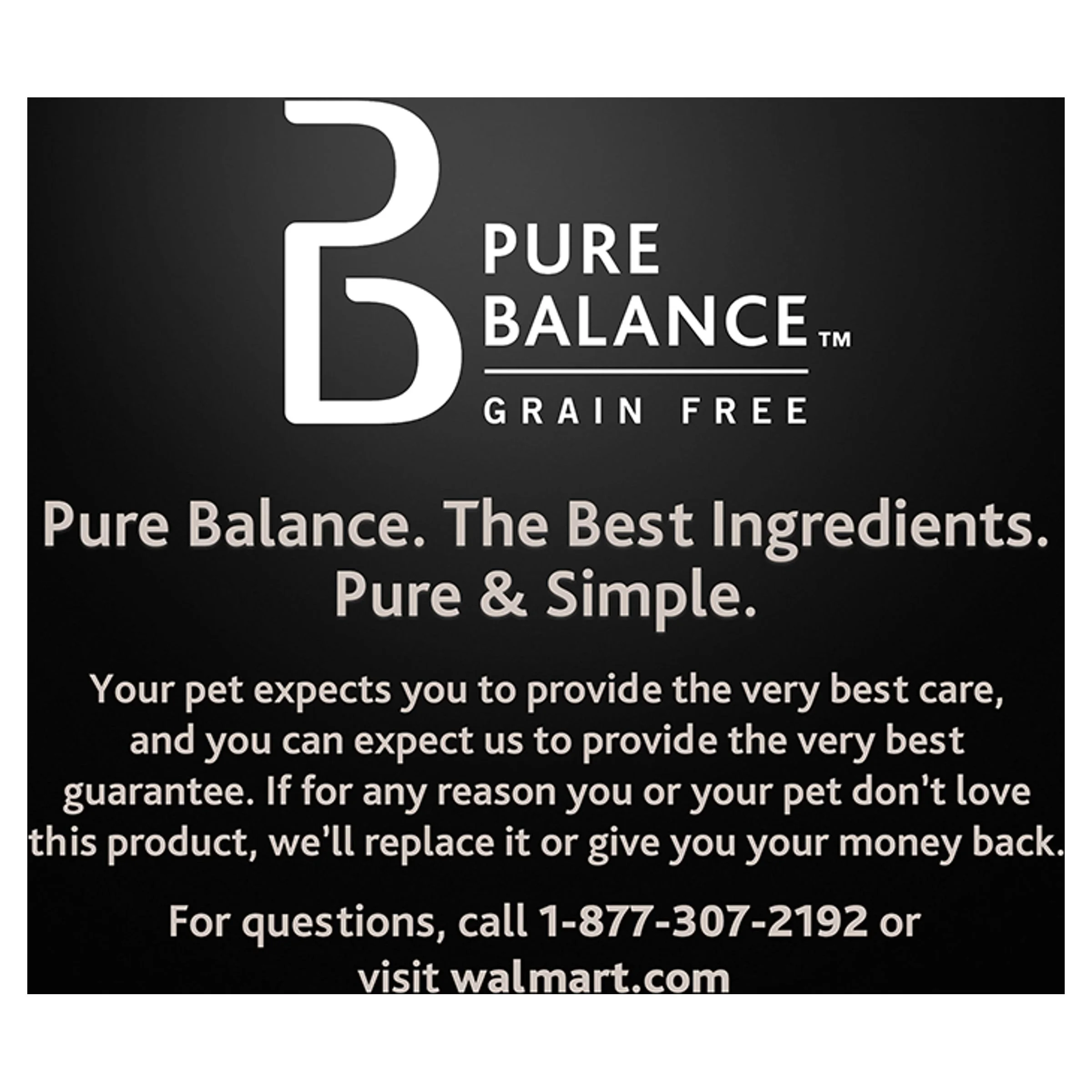 Pure Balance Chicken & Pea Recipe Dry Dog Food, Grain-Free, 11 lbs