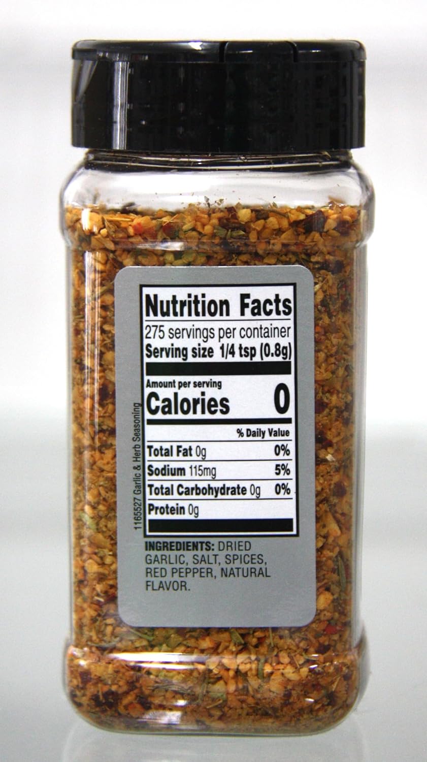 GENERIC Weber Roasted Garlic and Herb Seasoning 7.75 oz, 1.67 Ounce (Pack of 1)