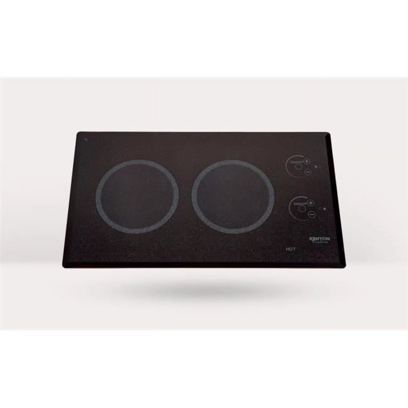 Lite-Touch Q 2-burner Trimline Cooktop, black with touch control - two 6 .5 inch 208V UL