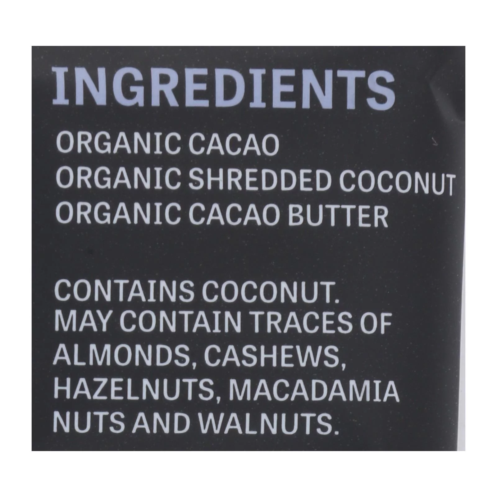 Eating Evolved Chocolate Bar - Midnight Coconut - Case of 8 - 2.5 oz.