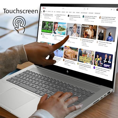 HP-ENVY 17-Laptop Touchscreen Stylus Pen - Intel i7-13700H 14Core - Windows11 Pro - Microsoft 365 - Backlit Keyboard -Thunderbolt 4 - Wi-Fi 6E - Business Office (64GB RAM |2TB PCIe SSD)