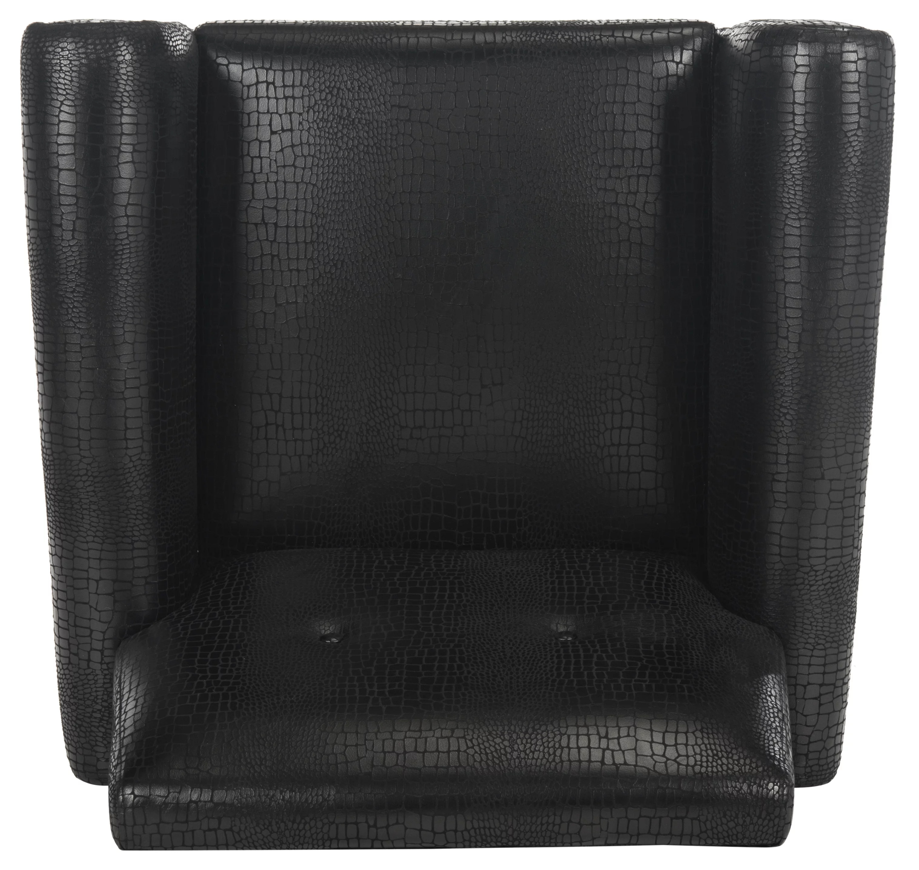 SAFAVIEH Mira Retro Mid Century Accent Chair, Black