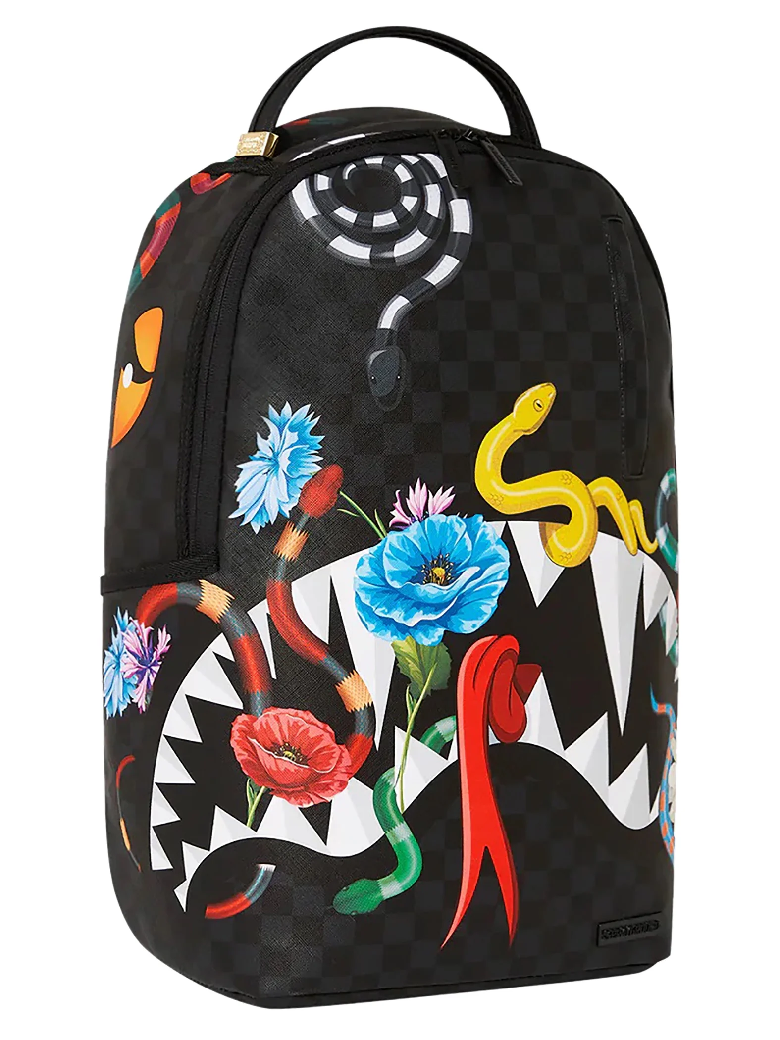 Sprayground Snakes On a Bag Backpack, Black