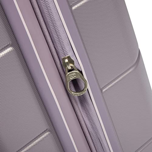 American Tourister Stratum 2.0 Expandable Hardside Luggage with Spinner Wheels, Purple Haze, Carry-on
