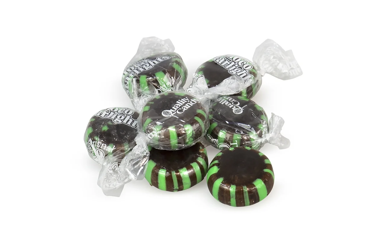 Chocolate Starlight Mints, 5 lb