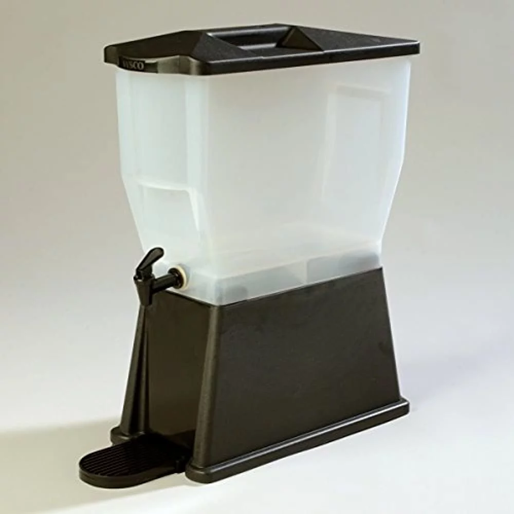 Carlisle TrimLine Economy Single Base Beverage Dispenser, 3 1/2 Gallon, Black