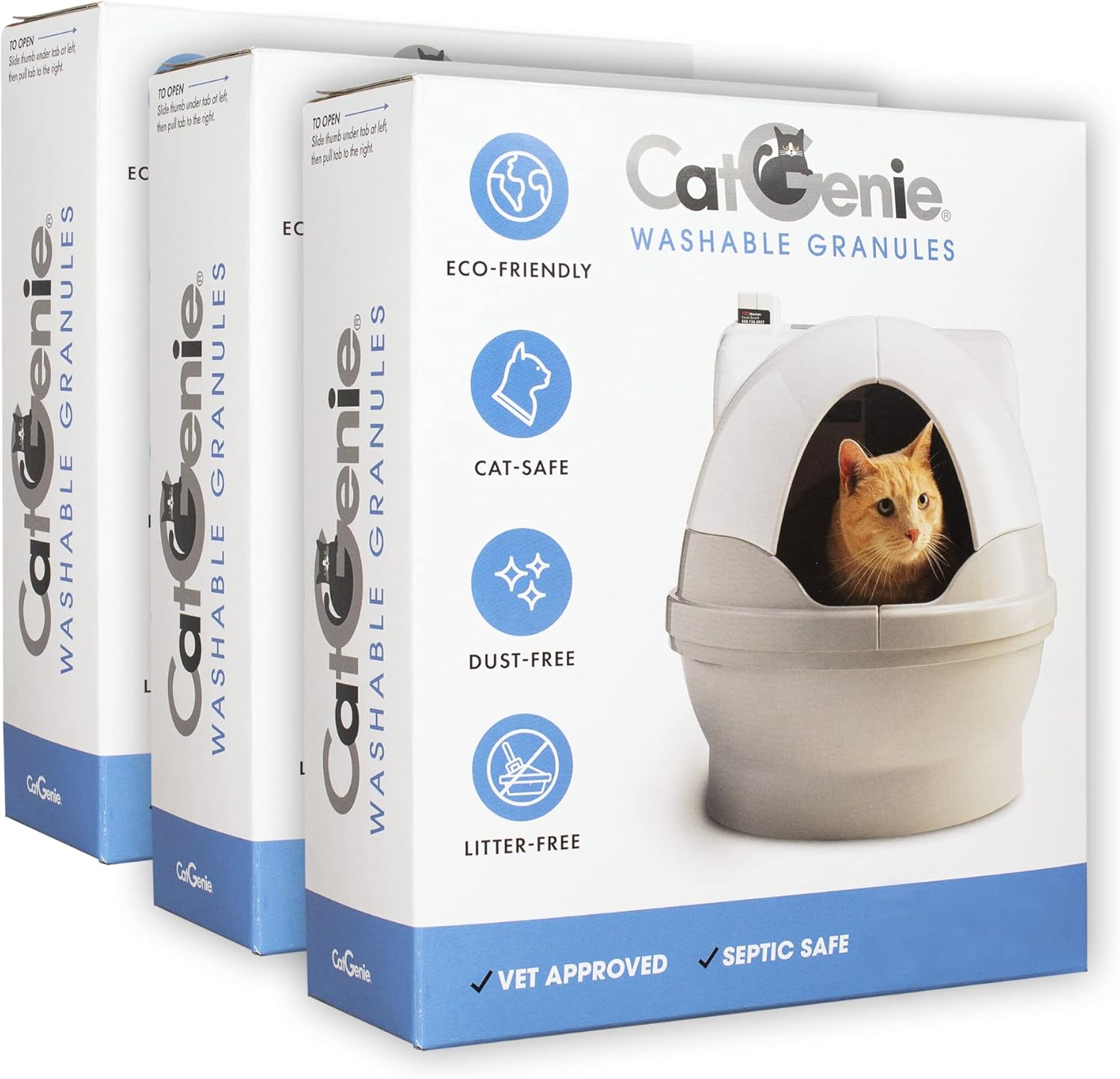 CatGenie Washable Granules 3 Pack