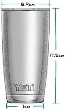 YETI Rambler 20 oz Stainless Steel Vacuum Insulated Tumbler w/MagSlider Lid