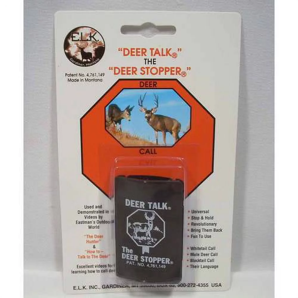 Elk Call Deer Talk, The Deer Stopper Call