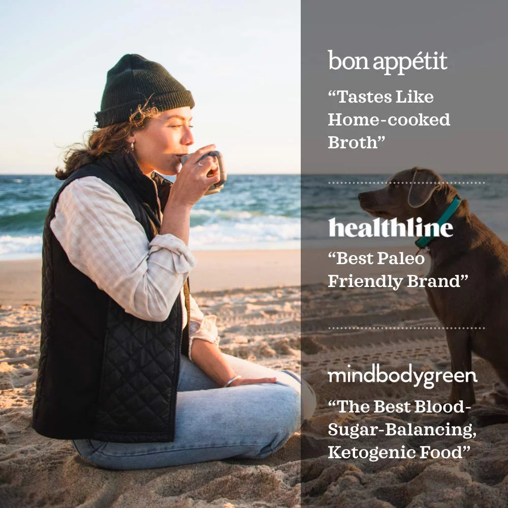 Kettle & Fire Bone Broth Beef 16.2 fl oz Pack of 2